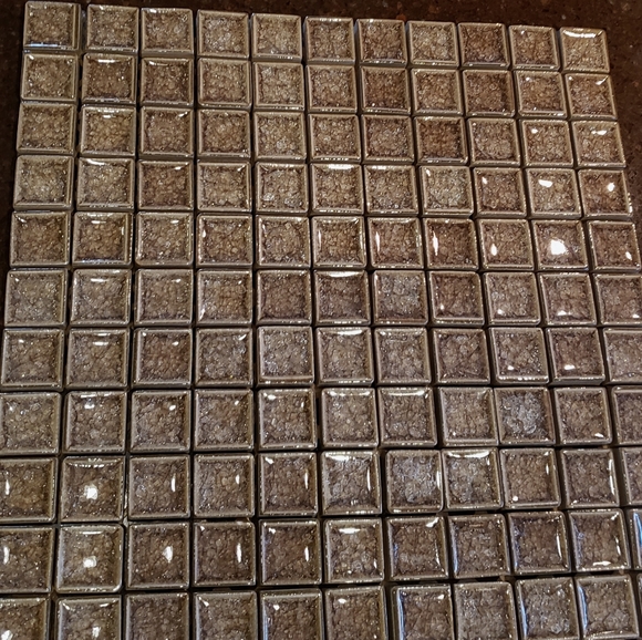 NEW Luxe Crushed Glass Mosaics 1" X 1" - Picture 2 of 8